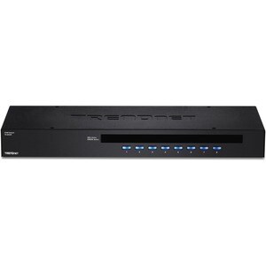 TRENDnet KVM-Switchbox - TAA-konform - 8 Computer - 1 Lokaler Benutzer(n) - VGA, QXGA - 2048 x 1536 - 50 Hz, 60 Hz - 8 - 2