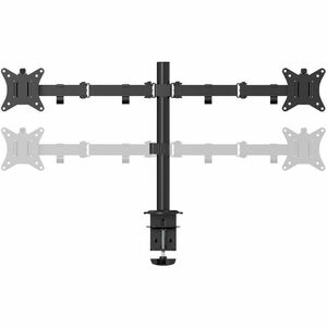 SIIG Articulating Dual Monitor Desk Mount - 17" to 32" - Height Adjustable - 2 Display(s) Supported - 17" to 32" Screen Su