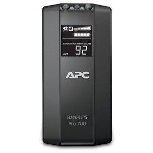 APC by Schneider Electric Back-UPS BR700G Linha interativa UPS - 700 VA/450 W - Torre - 12 Hora Recharge - 3 Minuto Stand-