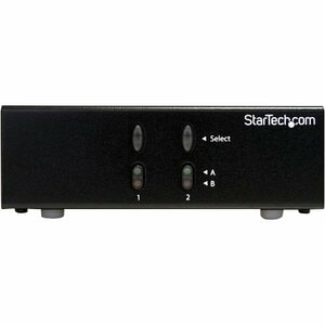 StarTech.com 2x2 VGA Matrix Video Switch Splitter with Audio - 1920 x 1440 - 2 Input Device - 2 Display - Computer, Displa