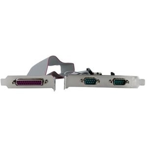 StarTech.com 2S1P Native PCI Express Parallel Serial Combo Card with 16550 UART - PCIe 2x Serial 1x Parallel RS232 Adapter