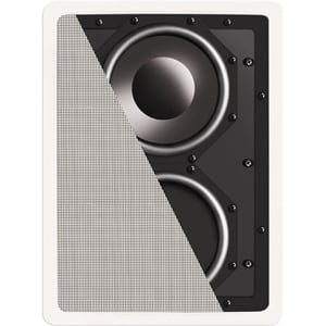 Definitive IWSub Reference Wall Mountable Speaker - 600 W RMS - White - 13" Polypropylene Woofer - 14 Hz to 200 Hz - 4 Ohm