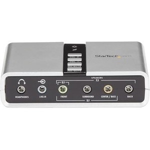 StarTech.com Scheda audio esterna adattatore audio USB 7.1 con audio digitale SPDIF - C-Media - USB 2.0 - 48 kHz Velocità 