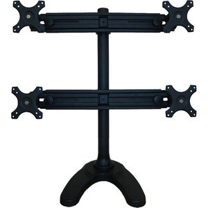 Neomounts Neomounts Pro FPMA-D700DD4 Desk Mount - Black - Height Adjustable - 48.3 cm to 68.6 cm (27") Screen Support - 15