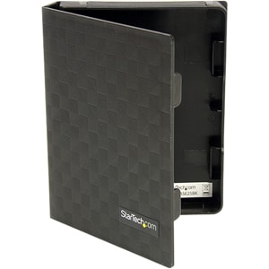 StarTech.com 2.5in Anti-Static Hard Drive Protector Case - Black (3pk) - 2.5 HDD protector black - 2.5 HDD protector - Pol
