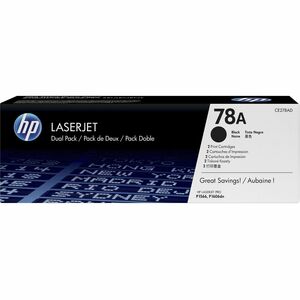 HP 78A Original Laser Cartucho de toner - Preto - 2 / Cartão - Laser - 2100 Páginas - 2 Pack