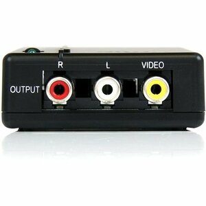 StarTech.com HDMIÂ® to Composite Converter with Audio - Functions: Signal Conversion - 1280 x 800 - NTSC, PAL - HDMI - Com