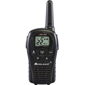 Midland LXT500VP3 Two-way Radio - 22 Radio Channels - 22 GMRS/FRS - Upto 126720 ft - Auto Squelch, Keypad Lock, Silent Ope