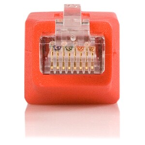 StarTech.com Gigabit Cat6 auf Crossover Ethernet Adapter - Rot