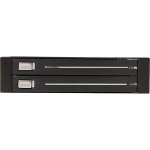 StarTech.com SATA Hot Swap Wechselrahmen trägerlos - Mobiles Festplatten Speicher Rack 2x 6,4cm (2,5") - 2 x HDD unterstüt