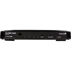 StarTech.com 4 Port HDMI® Video Switch - 4 auf 1 HDMI® 1080p mit Audio - bis 20m - 4 x HDMI Ein - 1 x HDMI Aus - DVD-Playe