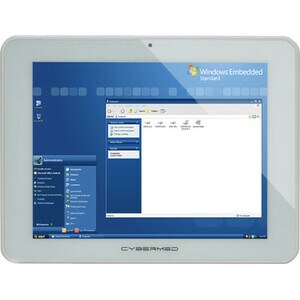 Cybernet CyberMed CyberMed T10 Tablet - 9.7" XGA - Atom N2600 Dual-core (2 Core) 1.60 GHz - 4 GB RAM - 60 GB SSD - White -