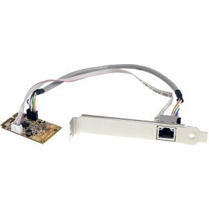 StarTech.com Mini PCI Express Gigabit Ethernet Netzwerkkarte - mini PCIe NIC Lan Adapter Karte - Mini PCI Express - Realte