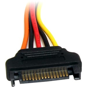 StarTech.com 8in 15 pin SATA Power Extension Cable - For Disk Drive - SATA / SATA - 1