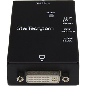 StarTech.com DVI DDC EDID Ghosting Emulator with EDID Copy - Copy or emulate Extended Display Identification (EDID) data f