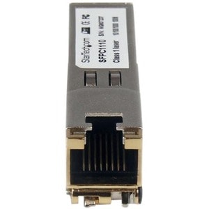 StarTech.com Cisco SFP-GE-T Compatible SFP Module - 1000BASE-T - 10/100/1000 Mbps SFP to RJ45 Cat6/Cat5e Transceiver - 100