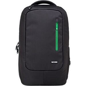 Incase Carrying Case (Backpack) for 38.1 cm (15") Apple iPhone iPad Notebook - Ebony, Clover - Nylon Body - Plush, Faux Fu