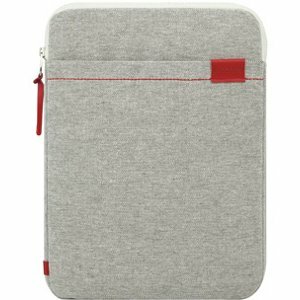 Incase Carrying Case (Sleeve) for 33 cm (13") Notebook - Cream, Fiery Red - Cotton Body - Poly Interior Material