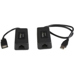 StarTech.com 1 Port USB over Cat5 / Cat6 Ethernet Extender - up to 131ft (40m) - 1 x USB - 40 m Extended Range - Plastic