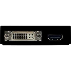 StarTech.com USB 3.0 to HDMIÂ® and DVI Dual Monitor External Video Card Adapter - 1GB DDR2 SDRAM - USB 3.0
