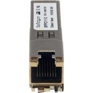 StarTech.com SFP (mini-GBIC) - 1 x RJ-45 10/100/1000Base-T Network LAN - 1 Each - For Data Networking - Twisted PairGigabi