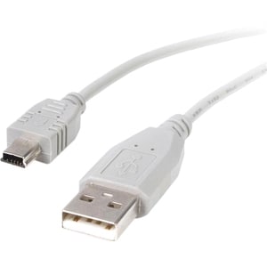 StarTech.com 1m Mini USB 2.0 Cable - 1 Meter A to Mini B - M/M - USB 2.0 A to Mini Cord - Cable for Digital Camera, Camcor