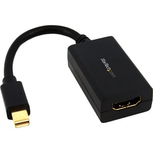 StarTech.com Adaptador Mini DisplayPort a HDMI - 1080p - Monitor Mini DP a HDMI - Dongle Convertidor de Video Pasivo mDP 1