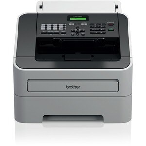 Brother FAX-2940 Facsimile/Copier Machine - Laser - Monochrome Digital Copier - 300 x 600 dpi - Sheetfed - 250 sheets - Pl