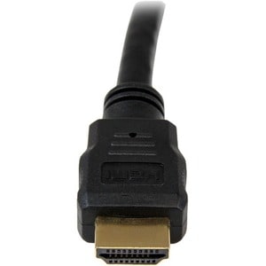 3m HDMI Kabel, 4K High Speed HDMI Kabel mit Ethernet, Ultra HD 4K 30Hz Video, HDMI 1.4 Kabel, HDMI Monitor Kabel, Schwarz 