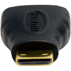 StarTech.com HDMI® auf HDMI Mini-Adapter - Buchse/Stecker - 4096 x 2160 Supported - Golden Anschluss - Schwarz