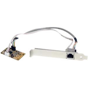 StarTech.com Mini PCI Express Gigabit Ethernet Network Adapter NIC Card - Add a Gigabit RJ45 port through a Mini PCI Expre
