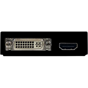 StarTech.com USB 3.0 to HDMIÂ® and DVI Dual Monitor External Video Card Adapter - 1 x 9-pin Type B USB 3.0 USB Male - 1 x 