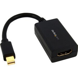 StarTech.com Mini DisplayPort to HDMI Adapter, Mini DP to HDMI Video Converter for Monitor/Display, 1080p, Passive mDP 1.2