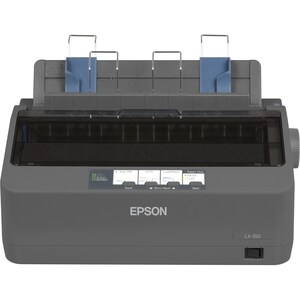 Stampante Ad Aghi Epson LX-350 - Monocromatico - 9-pin - Energy Star - 80 Colonna - 347 cps Mono - USB - Parallelo - 128 K