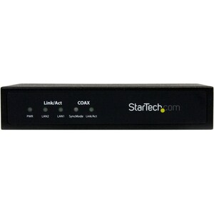 StarTech.com Gigabit Ethernet Over Coaxial LAN Extender Receiver - 2.4 km - 2 x Network (RJ-45)