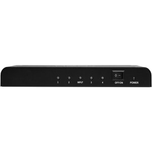 4XEM 4 Port high speed HDMI video splitter fully supporting 1080p, 3D for Blu-Ray, gaming consoles and all other HDMI comp