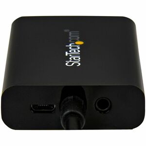 StarTech.com HDMI to VGA Adapter - With Audio - 1080p - 1920 x 1080 - Black - HDMI Converter - VGA to HDMI Monitor Adapter