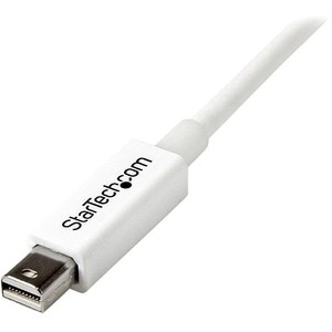 StarTech.com 2m White Thunderbolt Cable - M/M - Cable for Storage Drive, iMac, MacBook Pro - First End: 1 x 20-pin Thunder