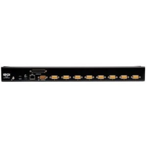 Tripp Lite by Eaton NetDirector 8-Port 1U Rack-Mount IP KVM Switch, TAA - 8 Computer(s) - 1 Local User(s) - 64 Remote User