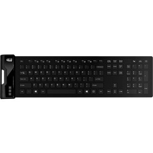 Adesso SlimTouch 232 Antimicrobial Waterproof Flex Keyboard (Full Size) - Cable Connectivity - USB Interface - 120 Key Mul