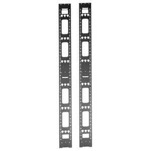 Eaton Tripp Lite Series SmartRack 48U Vertical Cable Management Bars - Cable Manager - Black - 2 - 48U Rack Height