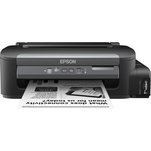 Epson WorkForce M105 Desktop Inkjet Printer - Monochrome - 37 ppm Mono - 1440 x 720 dpi Print - 100 Sheets Input - Wireles