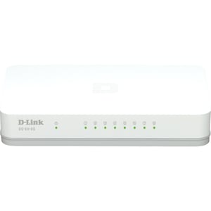 Commutateur Ethernet D-Link GO-SW-8G 8 Ports - 2 Couche supportée - Paire torsadée - Bureau