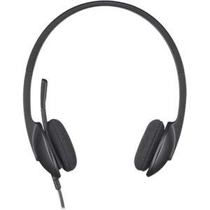 Logitech Com fios Headset Estéreo Fone de ouvido - Preto - Binaural - Semi-aberto - 20 Hz para 20 kHz - 180 cm Cabo - USB