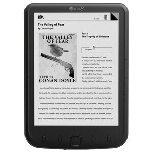 Icarus Digital Text Reader - Black - microSD - 4 GB Flash - 20.3 cm (8") Display - 1024 x 768 - Wireless LAN - USB 2.0