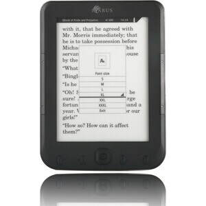 Icarus essence Digital Text Reader - Black - microSD - 4 GB Flash - 15.2 cm (6") Display - 800 x 600 - USB 2.0