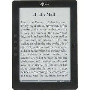 Icarus eXceL Digital Text Reader - microSD - 4 GB Flash - 24.6 cm (9.7") Display - Touchscreen - 1200 x 824 - Wireless LAN