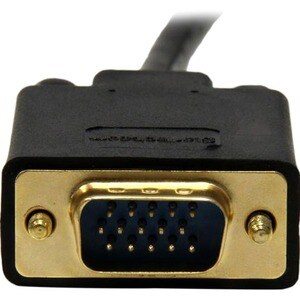 StarTech.com 10 ft Mini DisplayPort™ to VGA Adapter Converter Cable - mDP to VGA 1920x1200 - Black - Connect a Mini Displa