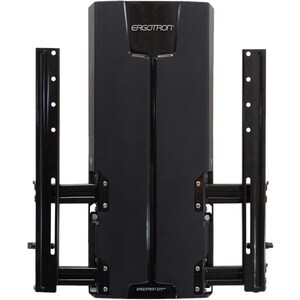 Ergotron Glide Wall Mount for TV, Flat Panel Display - Black - Height Adjustable - 46" to 63" Screen Support - 70 lb Load 