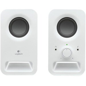 Logitech Z150 2.0 Speaker System - Snow White - Headphone - 2
